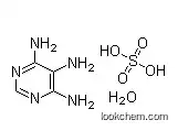 Molecular Structure of 207742-76-5 (4,5,6-Triaminopyrimidine sulfate hydrate, 98+%(dry wt.), water <8%)